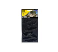 Woodland Scenics C1233 Rock Mold-argini, Intonaco