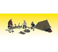 Woodland Scenics Campers (3) w/Tent & Accessories O Scale
