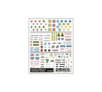Woodland Scenics Crate Labels & Warning Signs Dry Transfer Decals