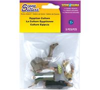 Woodland Scenics, Egyptian Culture, 5/Pack