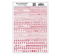 Woodland Scenics Gothic 45-Degree USA Letters, WOOMG741
