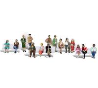 Woodland Scenics HO Sixteen Passengers WOOA1908