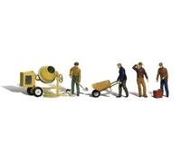 Woodland Scenics Masonry Workers HO Scale