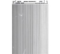 Woodland Scenics MG759 Stripes Black .010 - 3/64", MG759