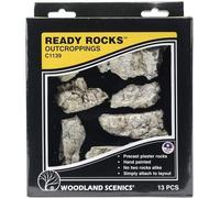 Woodland Scenics Rocce Rocks Outcroppings 1-Ready