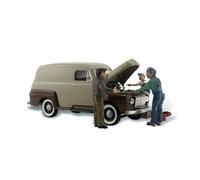 Woodland Scenics Scala H0 / HO "Problemi Di Carburatore" Con Figure AS5548