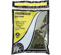 Woodland Scenics FC135 Sottobosco-Copertura per Terreno, Verde Chiaro, Cemento