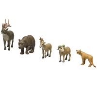 Woodland Scenics SP4449 1.5-Inch Scene Setters Figurine, North American Wildlife