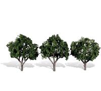 Woodland Scenics TR3508 Cool Shade Trees 3"- 4" (3), TR3508