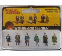 Woodland Scenics WA1835 Personaggi passeggeri d'affari H0 HO 1:87 Professionals A1835