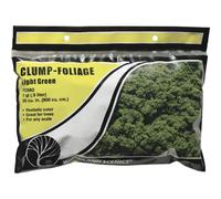 Woodland Scenics Clump Foliage 140 cm cubici-Verde Chiaro, Legno