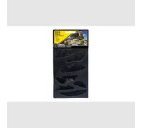 Woodland Scenics C1233 Rock Mold-argini, Intonaco