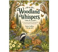 Woodland Whispers: A cozy Forest Animals Coloring Book for Stress Relief and Relaxation