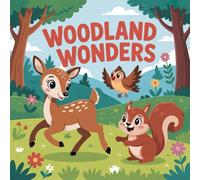 Woodland Wonders Coloring Book for Kids Ages 2-8: Bold Line Build Focus For Boys And Girls Big Coloring Pages Classroom Reward Screen Free Quiet Time ... Focus For Boys And Girls Big Coloring Page