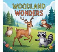 Woodland Wonders Coloring Book for Kids Ages 2-8: Easy Boost Creativity For Kids Simple Pictures Easter Basket Gift Calm And Engaging Activity ... Creativity For Kids Simple Pictures Easte