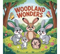 Woodland Wonders Coloring Book for Kids Ages 2-8: Enjoy Hours Of Coloring Fun Bold Line Simple Pictures Party Favor For Early Learners Improve Fine ... Hours Of Coloring Fun Bold Line Simple Pict