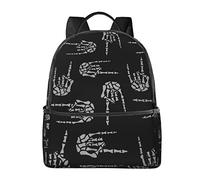 woodlogic Zaino casual per uomo e donna, fantasia paisley verde, da giorno resistente, ideale escursionismo, campeg gio sport
