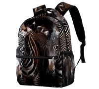 woodlogic Zaino Zebra per ragazze e ragazzi la scuola.