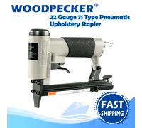 WOODPECKER N7116 Cucitrice pneumatica per tappezzeria tipo calibro 22 71, adatta per graffette con corona da 9,0 mm e lunghezza 6-16 mm, per la lavorazione del legno