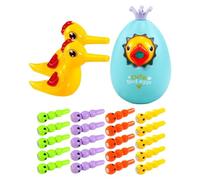 Woodpecker Toy - Magnetic Worm Catching Game for Kids, Coin Bank, Fine Motor Skills Development, Preschool, Kindergarten, Home o Classroom Education, divertimento adatto ai viaggi per ragazzi e ragazz