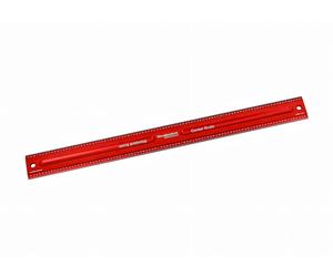 Woodpeckers Woodworking Rule 900 mm small red