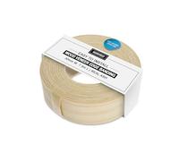 WoodPress® Bordo da stiro in vero frassino da 30 mm, rotolo da 7,5 m, nastro per impiallacciatura di legno preincollato per una facile applicazione fai da te