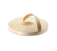 WoodPress® Nastro per bordatura in vera betulla, pre-incollato con ferro da stiro, rotolo da 50 m, disponibile in larghezze 15 mm, 22 mm, 30 mm e 50 mm (Width: 19mm)