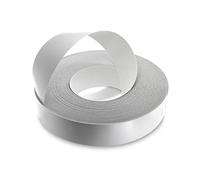 WoodPress® Nastro per bordi preincollati in melamina grigia perlata da 50 mm - Rotolo commerciale da 50 m - Applicazione in legno termosaldata