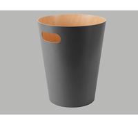 Woodrow Can Charcoal/Natura Cestino Carta Pattumiera By Umbra 082780-618