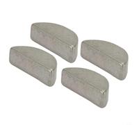 Woodruff Key 1121391500 - Chiave a mezza luna in metallo, compatibile con modelli MOUNTFIELD SP53H S422HP SP425 per una trasmissione di potenza affidabile