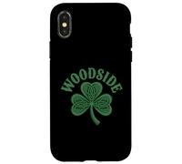 Woodside Queens New York Irish Clover Celtic Knots Irlanda Custodia per iPhone X/XS