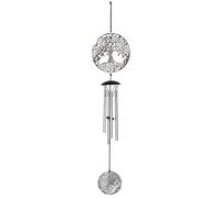 Woodstock Chimes FLTL Flourish Chime, Argento, 46 x 7 x 7 cm