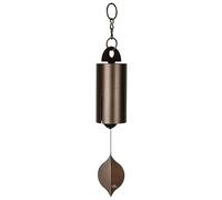 Woodstock Chimes HWLC Heroic - Campana a Vento Grande, in Rame Anticato, Marrone, 101 cm