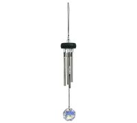 Woodstock Chimes PSCR - Carillon a Vento, con Pietre preziose - in Vetro, 11-1/2 Pollici