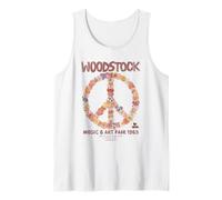 Woodstock Floral Peace Canotta