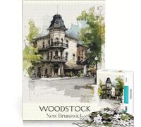 Woodstock Puzzle da 1000 pezzi per adulti | Giochi rilassanti Decompressione intellettuale Antistress Vacanza a casa Ammazzare il tempo 26x38cm