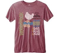 Woodstock - T-Shirt # Xxl Red,Blue Unisex # Classic Vintage Poster