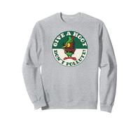 Woodsy Owl Give A Hoot Don't Pollute Vintage Seal Retro Felpa