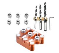 Woodturning Center Finder - Woodworking Center Finder Kit | Accurate Centering Jig Hand Drill Guide for Professionals Enthusiasts Beginners Holes Puncher Centering Accurate Wood Tool