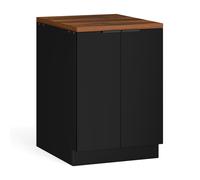 Blumfeldt WoodVista - Scaffale | Pratica suddivisione dei ripiani | Materiali di facile cura | Spazio di stoccaggio