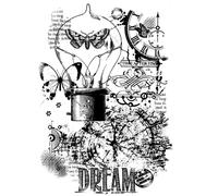Woodware A6 Clear Cling Stamps - FRS681 Dream Machine