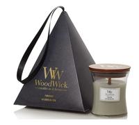 WoodWick Caminetto Clessidra Candela - Grande Profumato Barattolo,Crackling Wick