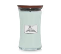 WoodWick | Candela grande | Sagewood & Seagrass | Ottimo regalo per donne