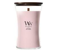WoodWick Candela profumata | Candela a clessidra grande | Rose Blush | Regali perfetti per donne