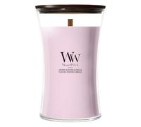 WoodWick Candela profumata | Candela grande a clessidra | Cherry Blossom & Vanilla | Regali perfetti per donne