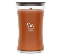 WoodWick Candela profumata | Candela Grande a Clessidra | Saffron Smoke | Regali Perfetti per Donne