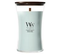WoodWick Candela profumata | Candela Grande a Clessidra | Sagewood & Seagrass |