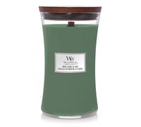Woodwick - Candela profumata con foglie e quercia, 609,5 g