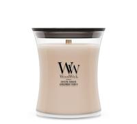 WoodWick Candela profumata Ellispe con stoppino crepitante | Crystal Ginger | Durata della fragranza: fino a 50 ore