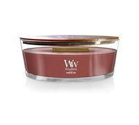 Woodwick Candela Profumata Grande Con Stoppino Scoppiettante, Fino A 130 Ore, Rosso Chai Alla Cannella, Grande